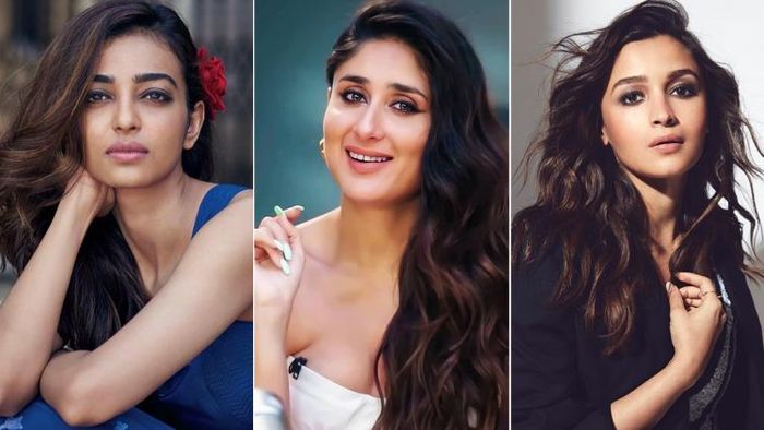 রাধিকা আপ্তে, করিনা কাপুর খান ও আলিয়া ভাট