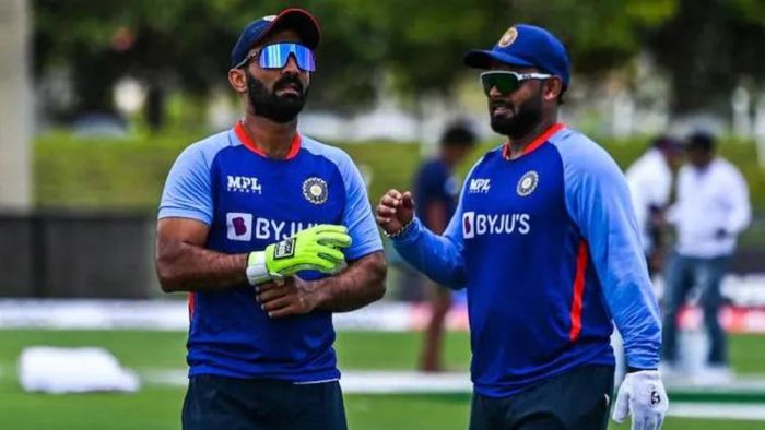 দীনেশ কার্তিক ও ঋষভ পন্ত