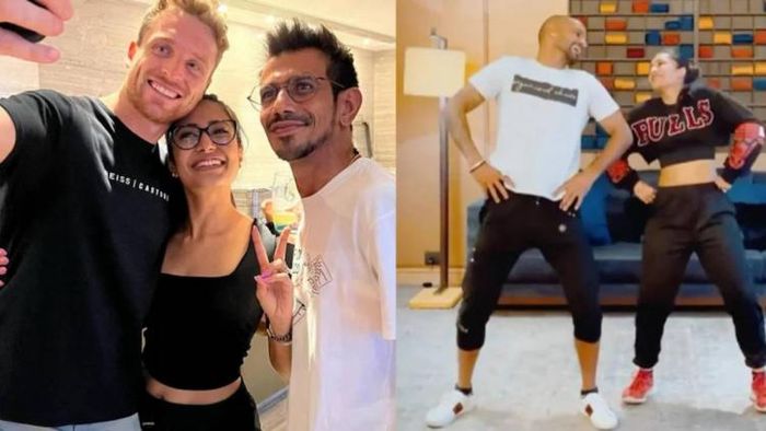 বাটলারের সঙ্গে ধাওয়ান ধনশ্রী