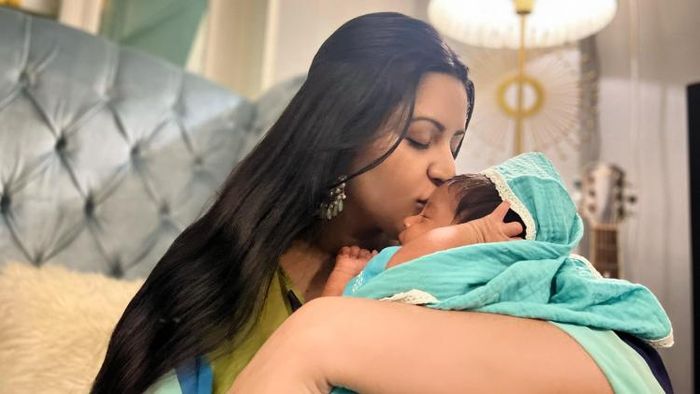 পরীমনি ও অভিনেতা শরিফুল ইসলাম রাজের পুত্রসন্তান শাহীম মুহাম্মদ রাজ্য