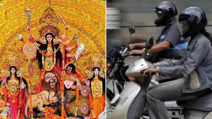 দুর্গাপুজোয় বাইক চালকদের যে বিষয়গুলি মনে রাখা দরকার