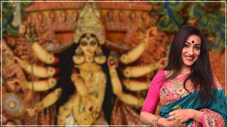 পুজোয় শাড়ি ছাড়া কিছু পরব না: ঋতুপর্ণা পুজোয় শাড়ি ছাড়া কিছু পরব না: ঋতুপর্ণা