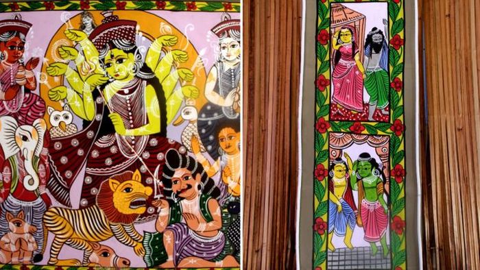 সল্টলেক এজি ব্লক দুর্গাপূজার এবছরের ছবি