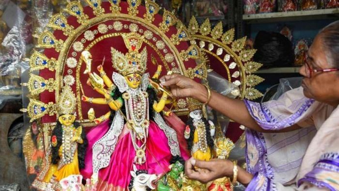 বাড়িতে দুর্গাপুজো করার পদ্ধতি (ফাইল ছবি)