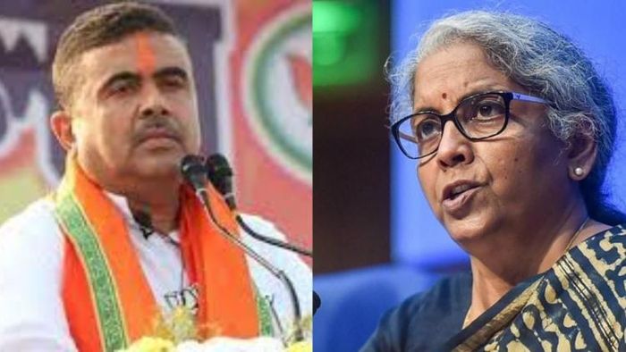 কেন্দ্রীয় অর্থমন্ত্রী নির্মলা সীতারামনকে চিঠি শুভেন্দু অধিকারীর