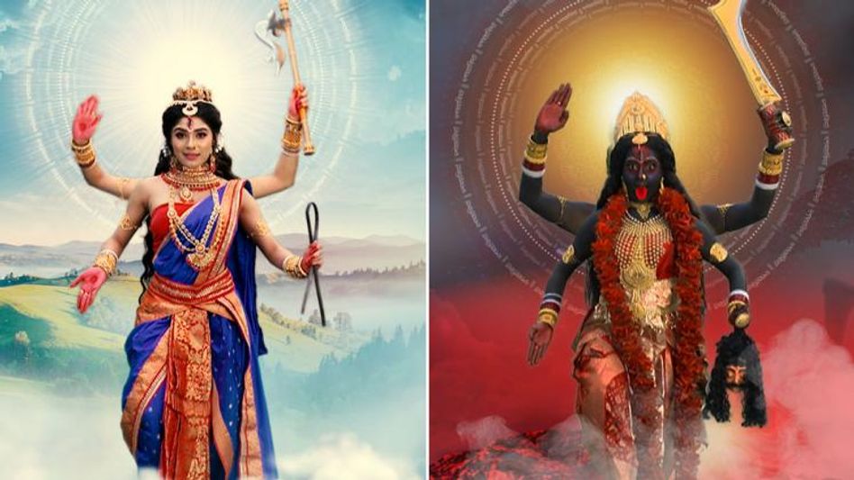 মহালয়ায় কালী- শ্রুতি, ভুবনেশ্বরী- অদ্রিজা! দশমহাবিদ্যার অন্যান্য রূপেও চমক  মহালয়ায় কালী- শ্রুতি, ভুবনেশ্বরী- অদ্রিজা! দশমহাবিদ্যার অন্যান্য রূপেও চমক