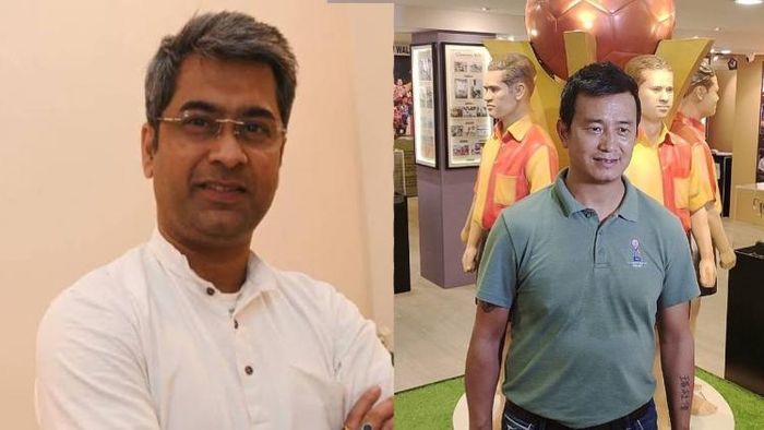 কল্যাণ চৌবে ও ভাইচুং ভুটিয়া