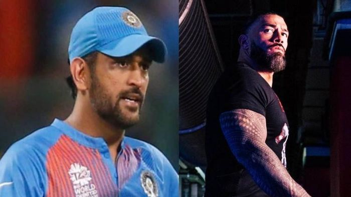 এমএস ধোনি ও রোমান রেইনস