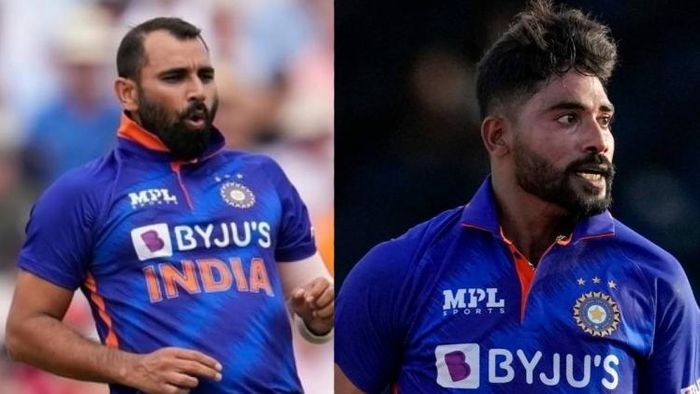 মহম্মদ শামি ও মহম্মদ সিরাজ