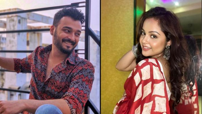 অভিনেতা রাজদীপ গুপ্ত ও নবনীতা দাস (ছবি: ফেসবুক)