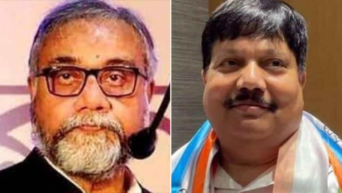 তাপস রায় ও অর্জুন সিং (বামদিক থেকে)