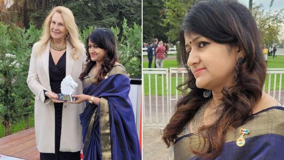 ফের বাংলার মুখ উজ্জ্বল করলেন কলকাতার স্বাতী, ইত্যালিতে জিতলেন আন্তর্জাতিক পুরস্কার   ফের বাংলার মুখ উজ্জ্বল করলেন কলকাতার স্বাতী, ইত্যালিতে জিতলেন আন্তর্জাতিক পুরস্কার