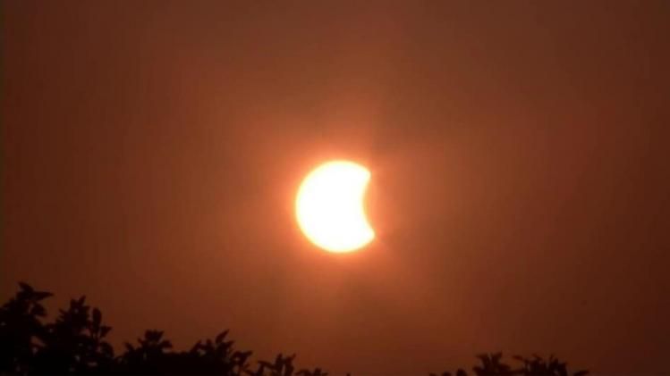বছরের শেষ সূর্যগ্রহণ, ১২ মিনিট  দৃশ্যমান থাকল কলকাতার আকাশে 