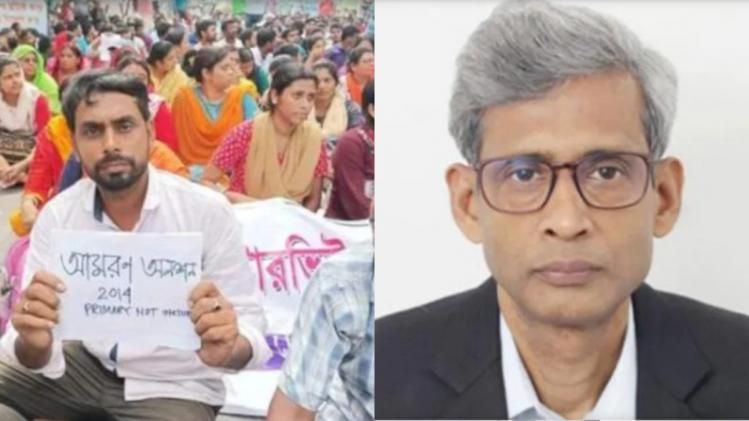 TET Agitation: 'সবার গ্রহণযোগ্যতা সমান', টেট ইস্যুতে অনড় পর্ষদ সভাপতি