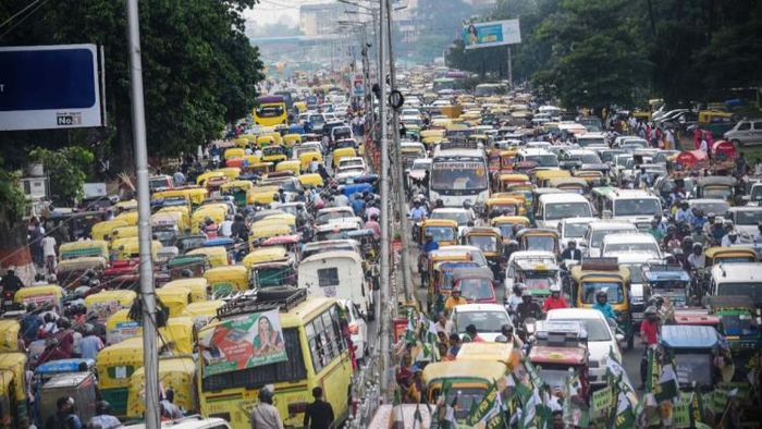 কলকাতায় যানজট