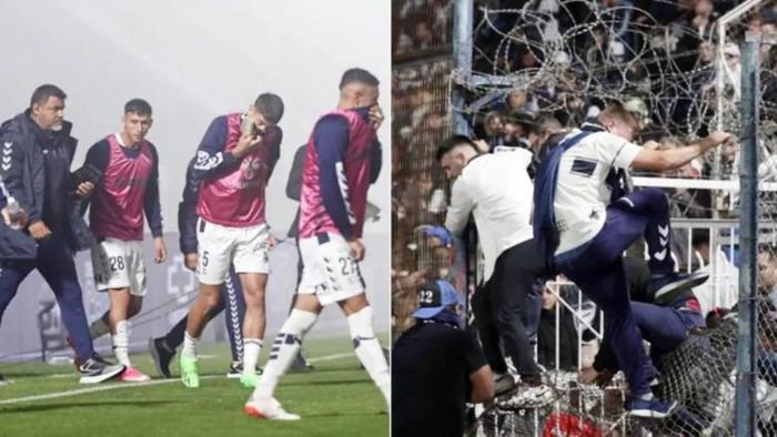 আর্জেন্টিনার মাঠে দুর্ঘটনা