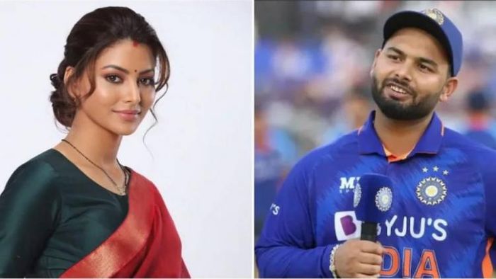 ঊর্বশী রাওতেলা ও ঋষভ পন্ত