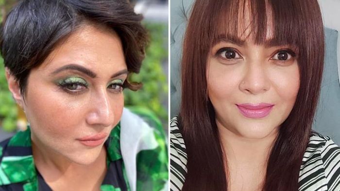 অভিনেত্রী স্বস্তিকা মুখোপাধ্যায় ও শ্রীলেখা মিত্র (ছবি: ফেসবুক)