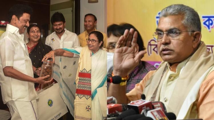 স্ট্যালিন-মমতা  সাক্ষাৎ নিয়ে তীব্র কটাক্ষ করেছে  বিজেপি