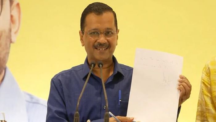 অরবিন্দ কেজরিওয়াল।