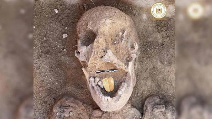 মমিতে সোনার জিভ