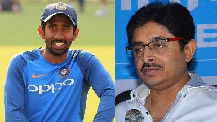 ঋদ্ধিমান সাহা ও স্নেহাশিস গঙ্গোপাধ্যায়