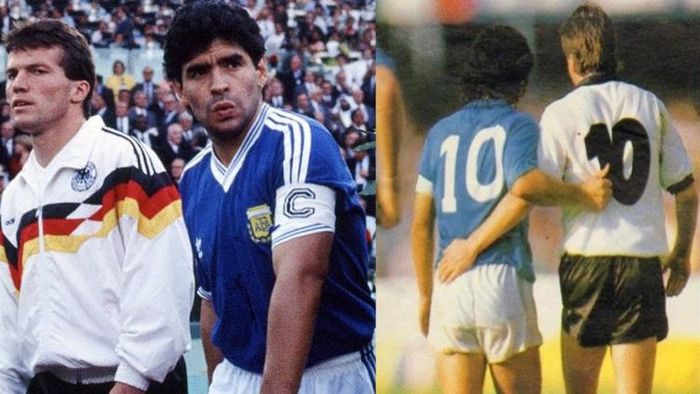 মারাদোনা ও ম্যাথিউস