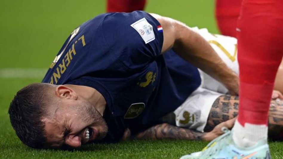 আবারও চোট, ছিটকে গেলেন ফ্রান্সের লুকাস হার্নান্দেজ  আবারও চোট, ছিটকে গেলেন ফ্রান্সের লুকাস হার্নান্দেজ