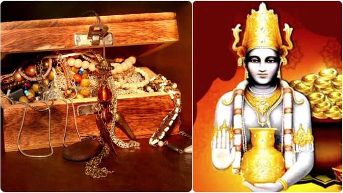 কুবেরকে সম্পদের দেবতা বলা হয়।