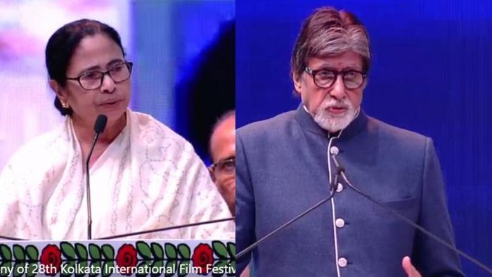 মমতা বন্দ্যোপাধ্যায়-অমিতাভ বচ্চন।