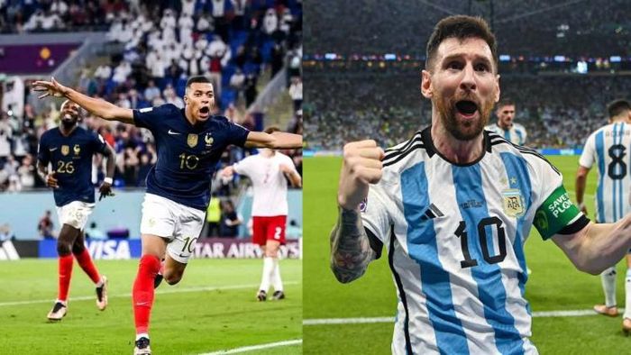 এমবাপে ও মেসি