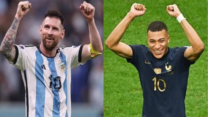 মেসি ও এমবাপে