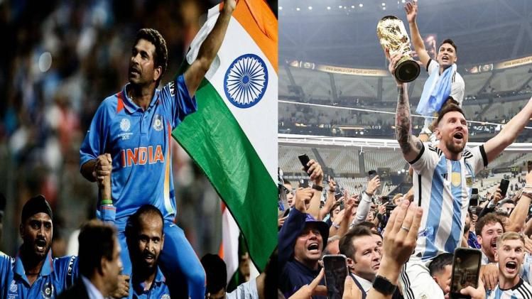 মুহূর্তগুলি সব যেন চেনা, সচিন-মেসি মিললেন রবিবার রাতে