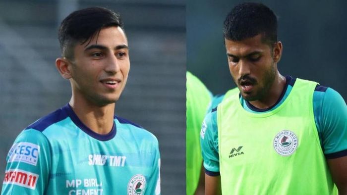 কিয়ান ও প্রীতম (ছবি-এটিকে মোহনবাগান)