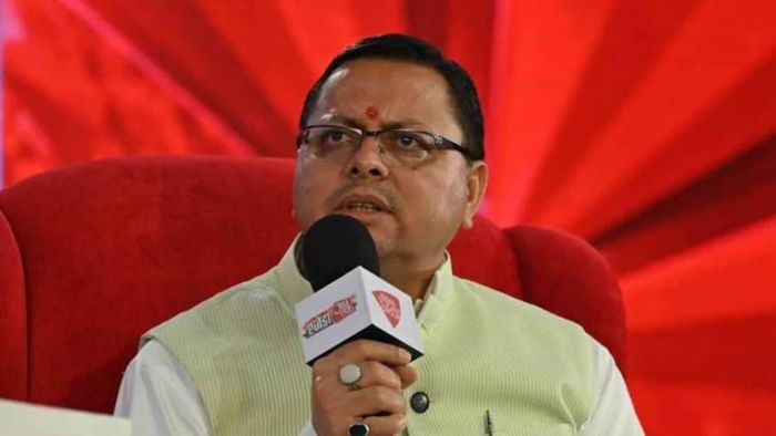 পুষ্কর সিং ধামি।