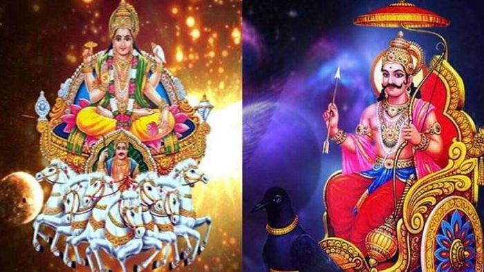 সূর্য ও শনির যুতি।