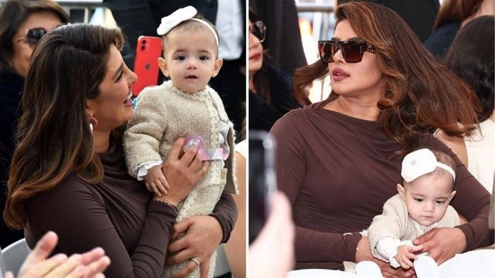 মেয়ের সঙ্গে প্রিয়াঙ্কা চোপড়া ছবি সোজন্যে: ইনস্টাগ্রাম