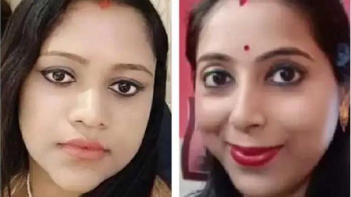 ববিতা সরকার ও অনামিকা রায় (বামদিক থেকে)