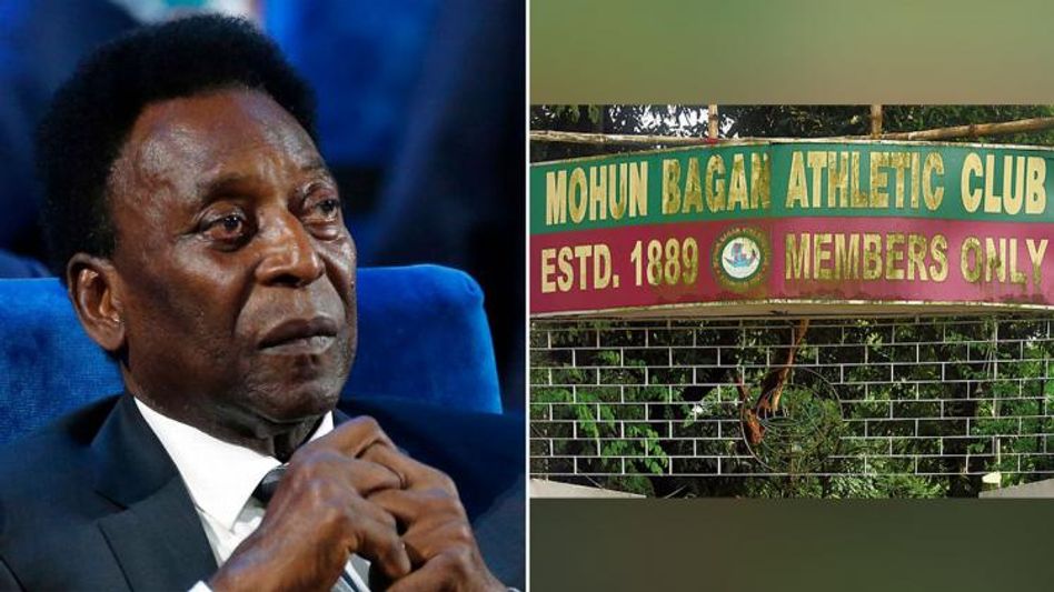 ৭৭-এর স্মৃতি তোরণে, পেলেকে শ্রদ্ধা জানাতে উদ্যোগ মোহনবাগানের ৭৭-এর স্মৃতি তোরণে, পেলেকে শ্রদ্ধা জানাতে উদ্যোগ মোহনবাগানের