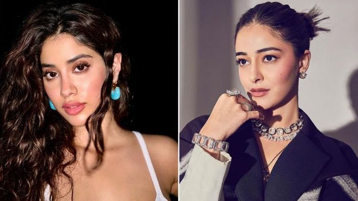 জাহ্নবী কাপুর ও অনন্যা পাণ্ডে ছবি সৌজন্যে: ইনস্টাগ্রাম