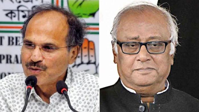 অধীর চৌধুরী ও সৌগত রায়।