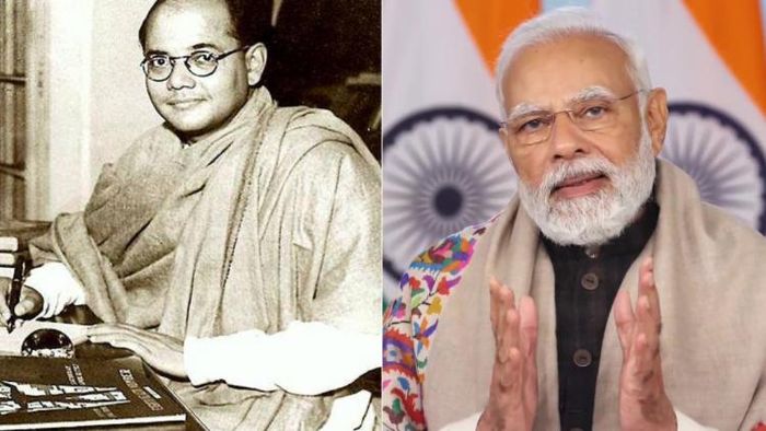 'স্বাধীনতার পর নেতাজিকে ভোলানোর চেষ্টা হয়েছে,' বিরোধীদের নিশানা মোদীর