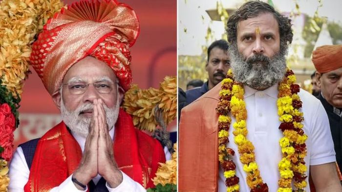 প্রধানমন্ত্রী নরেন্দ্র মোদী-রাহুল গান্ধী