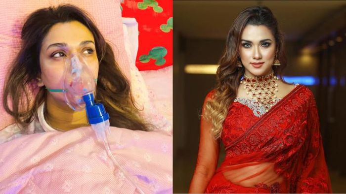 হাসপাতালে ভর্তি ইয়ামিন হক ববি (ছবি: সোশ্যাল মিডিয়া)