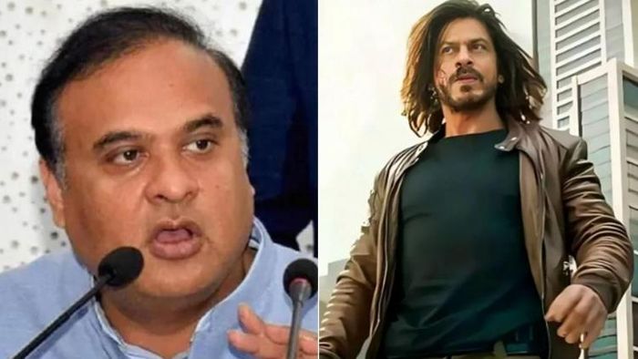 হিমন্ত বিশ্ব শর্মা ও শাহরুখ খান