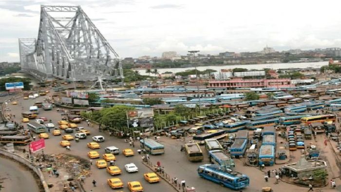 কলকাতা ট্রাফিক।