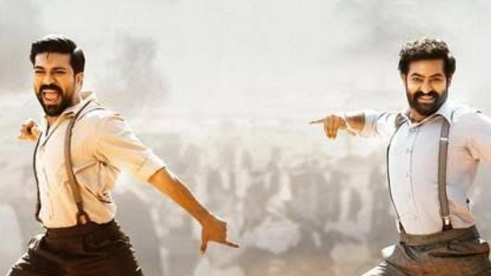 নাটু নাটু গানের দৃশ্য