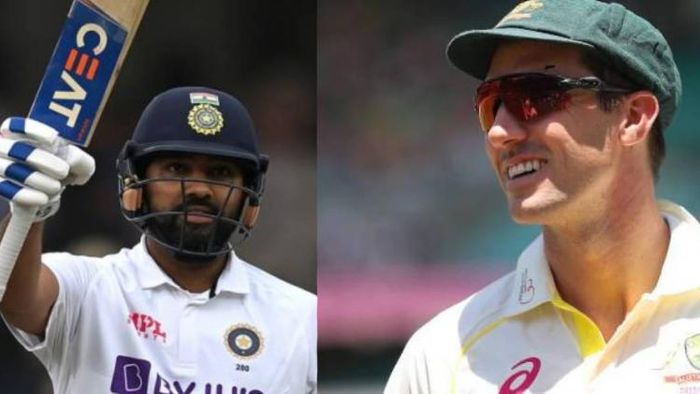 রোহিত শর্মা ও প্যাট কামিন্স