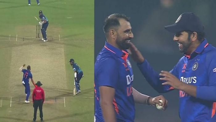 মহম্মদ শামি ও রোহিত শর্মা