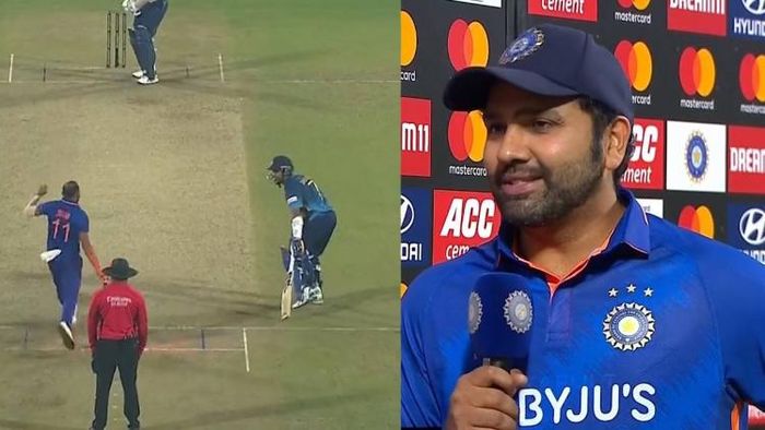 আউট করেন শামি, রোহিত শর্মা